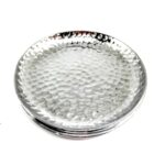 Plat schaaltje metaal