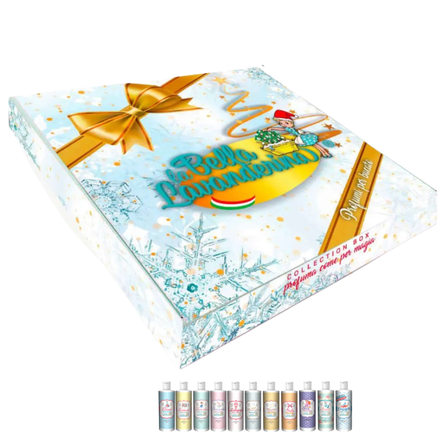 Cadeaupakket 10x30ml wasparfum limited Kerst editie – La Bella Lavanderina