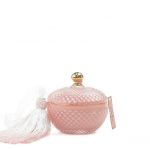 Geurkaars Art Deco rond – Pink Fragrance – Cote Noire