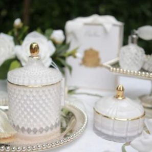 Geurkaars Art Deco - Jasmine Flower Tea - Cote Noire