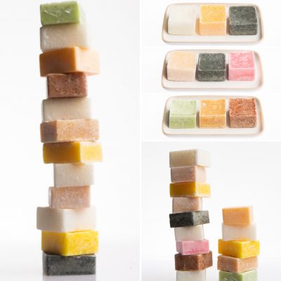 33 verschillende amberblokjes | cadeau set proefpakket geurblokjes uit ...
