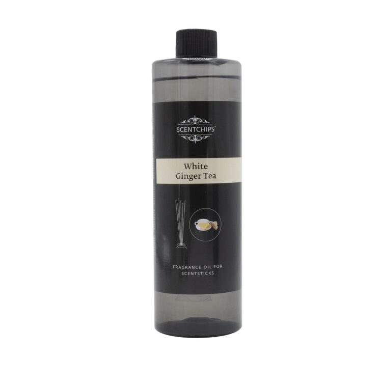 400ml White Ginger Tea - navulling voor geurstokjes - ScentChips