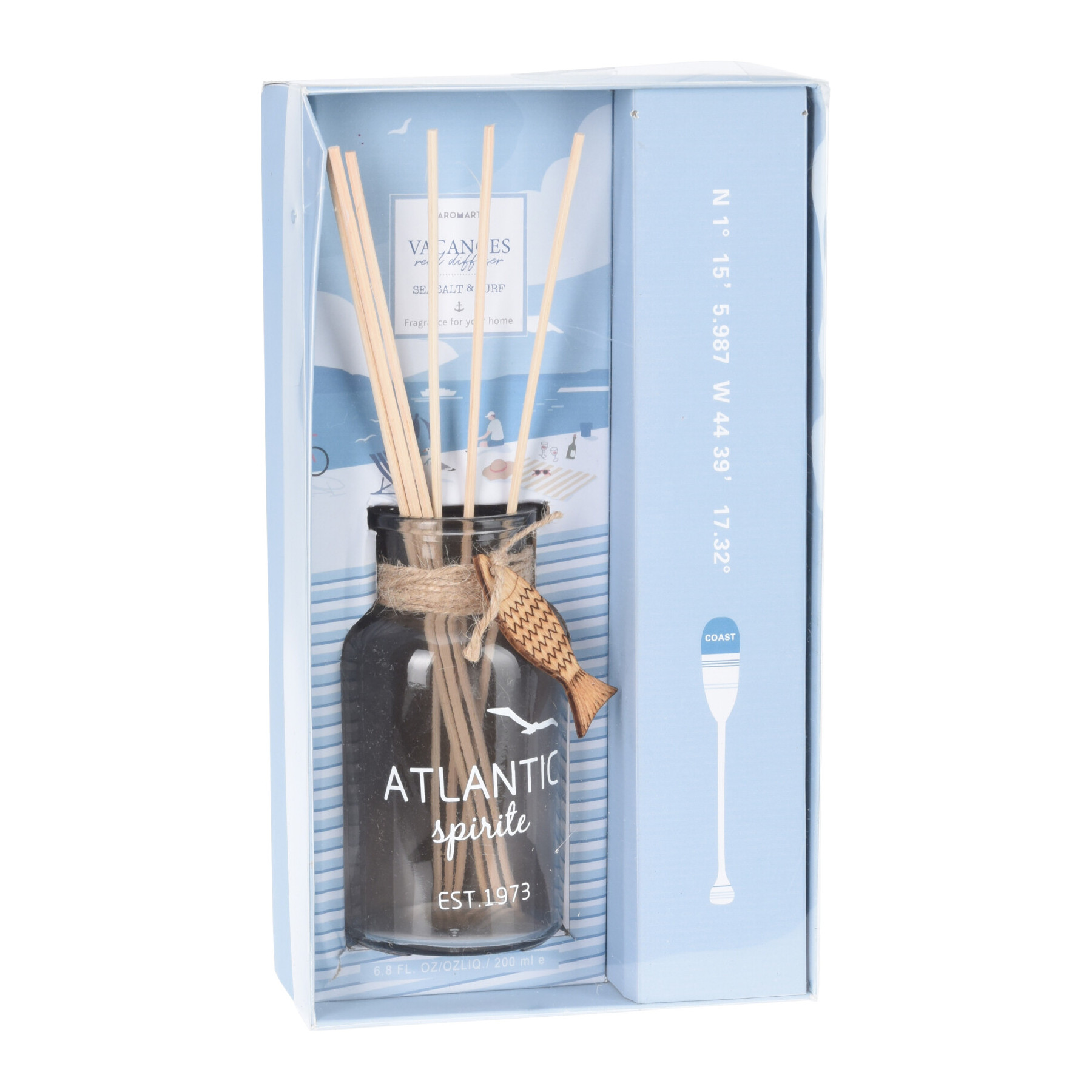 Geurstokjes 200ml Atlantic spirit