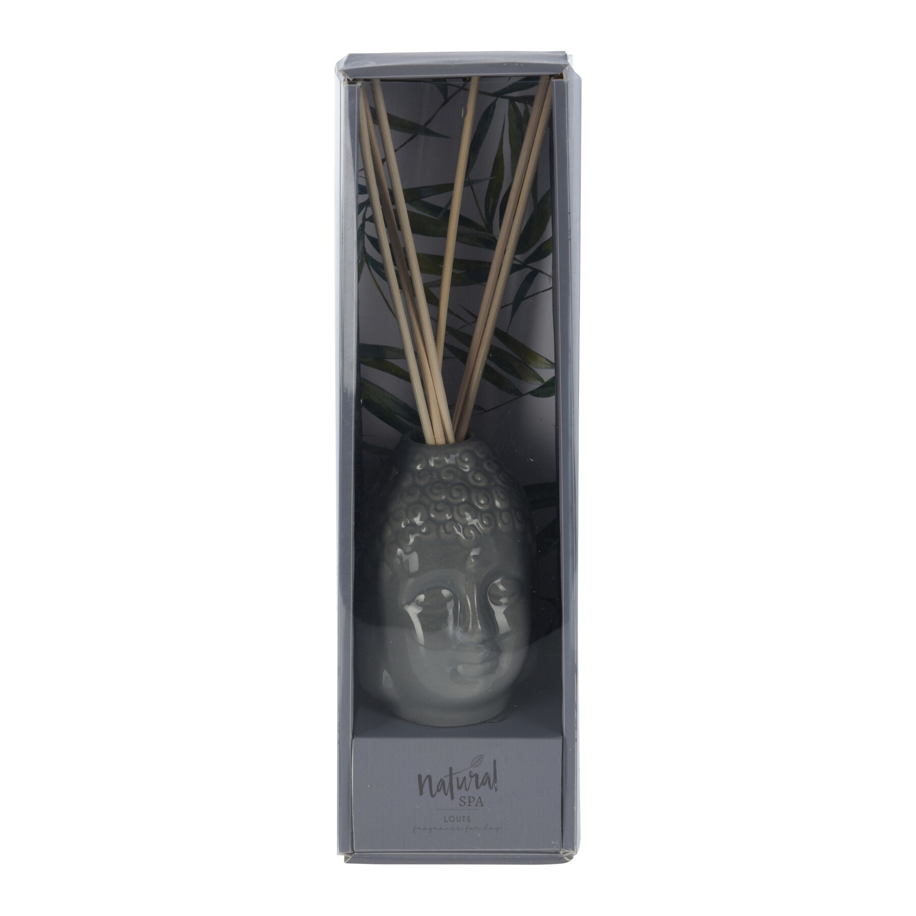 Geurstokjes 100ml in keramische Buddha - geur: Lotus