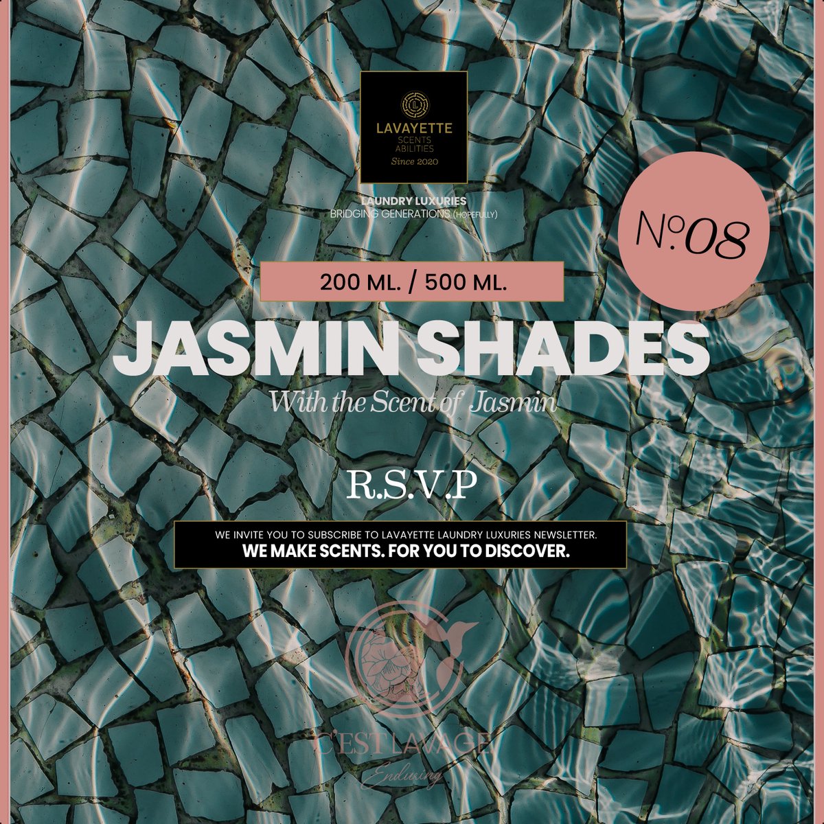 Wasparfum No.9 JASMIN SHADES 500ml – Lavayette Premium