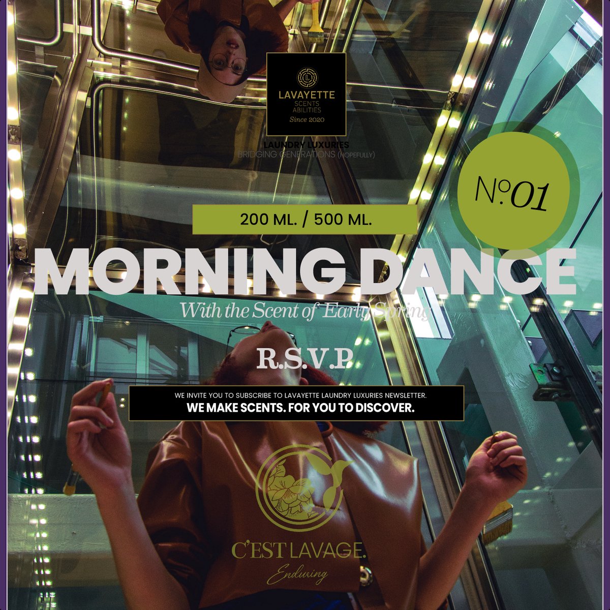 Wasparfum No.1 MORNING DANCE 500ml – Lavayette Premium