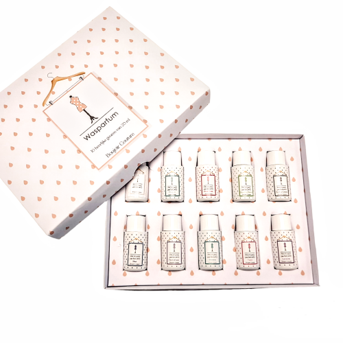 Wasparfum cadeaupakket met 10 flesjes van 20ml – Boujoir Couture