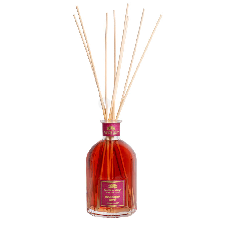 Geurstokjes Blueberry Rosé 250ml – Cashmere Aroma