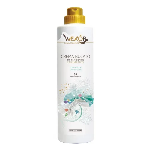 Wasmiddel Crema Bucato 750ml - Forte Azione Smacchiante - Wexor Detergente Enzimatico