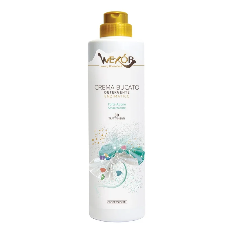 Wasmiddel Crema Bucato 750ml – Forte Azione Smacchiante – Wexor Detergente Enzimatico