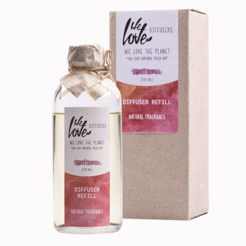 Sweet Senses 200ml geurstokjes navulling refill - We Love The Planet