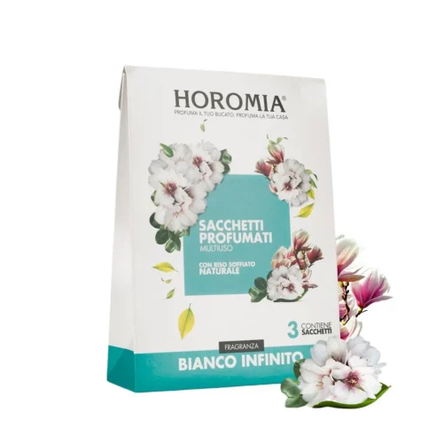 Geurzakjes Bianco Infinito 3 stuks huisparfum - Horomia