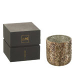 Geurkaars Cookie Crunch - 40 uur - Luxuria Brons Small - J-Line