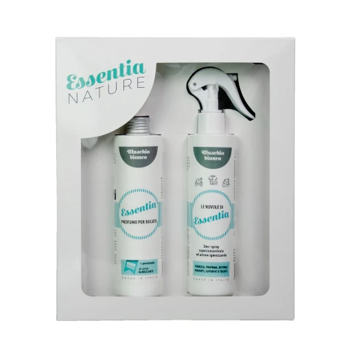 Giftset Witte Musk met spray en wasparfum – Wasgeluk Essentia