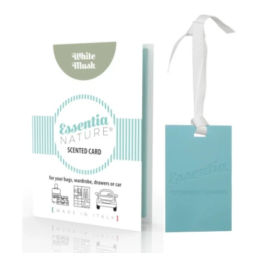 Geurkaart Witte Musk geurhanger - Essentia