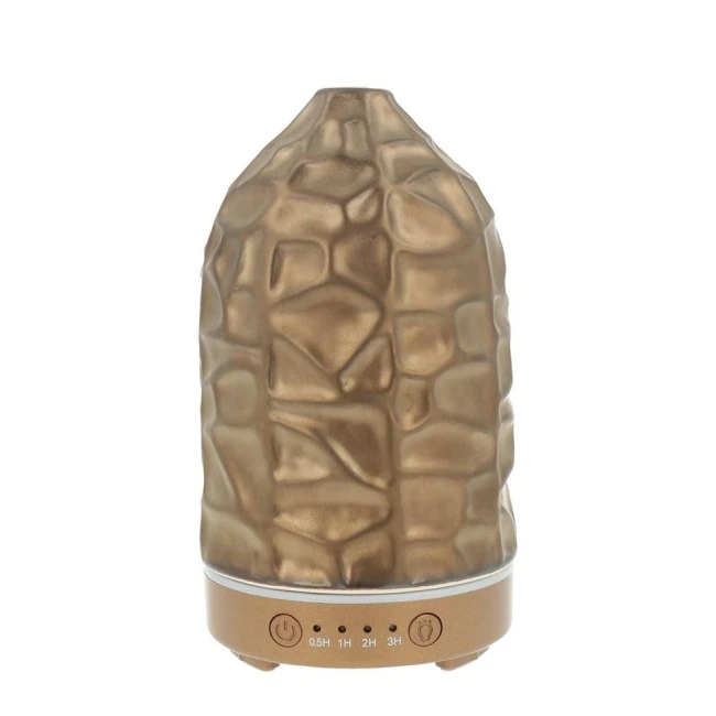 Aroma diffuser Brons 100ml Chiselled keramisch - ScentChips