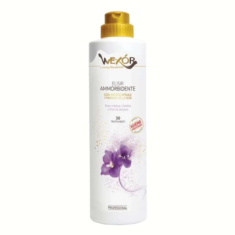 Wasverzachter 750ml Rosa Violetta e Fiori di Zenzero - Wexor