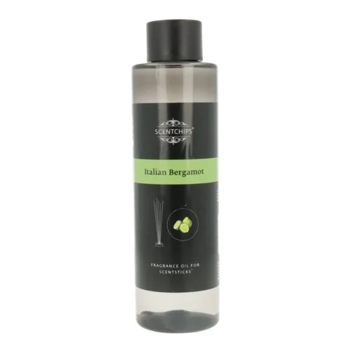 Navulling Italian Bergamot 400ml - geurstokjes refill - ScentChips