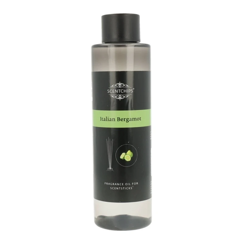 Navulling Italian Bergamot 400ml - geurstokjes refill - ScentChips
