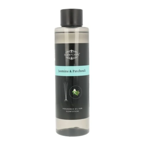Navulling Jasmine Patchouli 400ml - geurstokjes refill - ScentChips