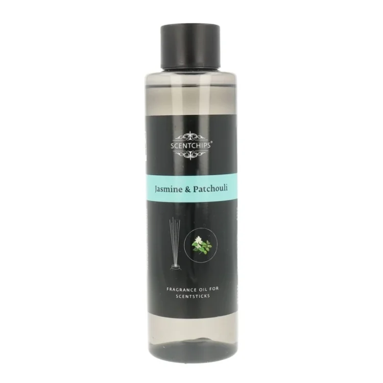 Navulling Jasmine Patchouli 400ml - geurstokjes refill - ScentChips