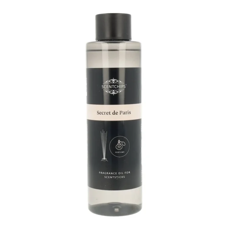 Navulling Secret de Paris 400ml - geurstokjes refill - ScentChips