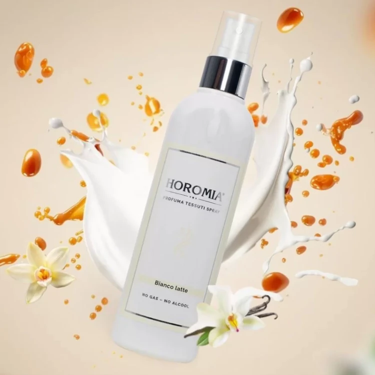 Textielspray Bianco Latte 250ml huisparfum roomspray - Horomia